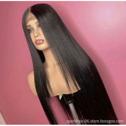 Transparent Pre Plucked Lace Front Wig 13X6,HD Full Lace Human Hair Wig,Wholesale vendor 100% Virgin Human Hair Hd Full Lace Wig